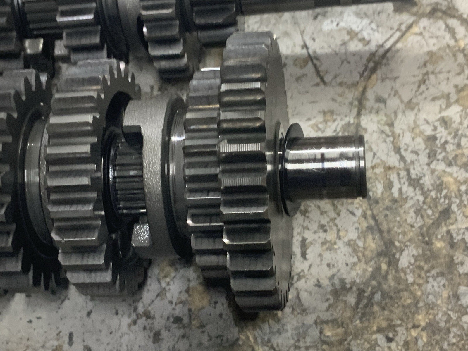 2014 Yz250f transmission yz 250f 250 gears shift shaft forks trans