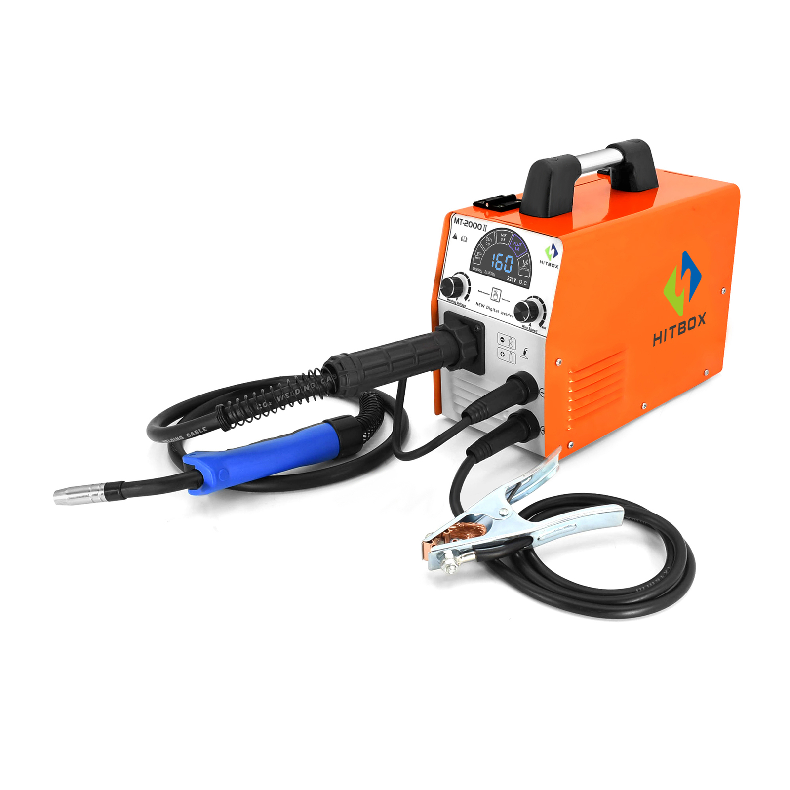 MIG Welder 4 in 1 200A 110V 220V DC Inverter Gasless Gas MIG TIG Welding Machine