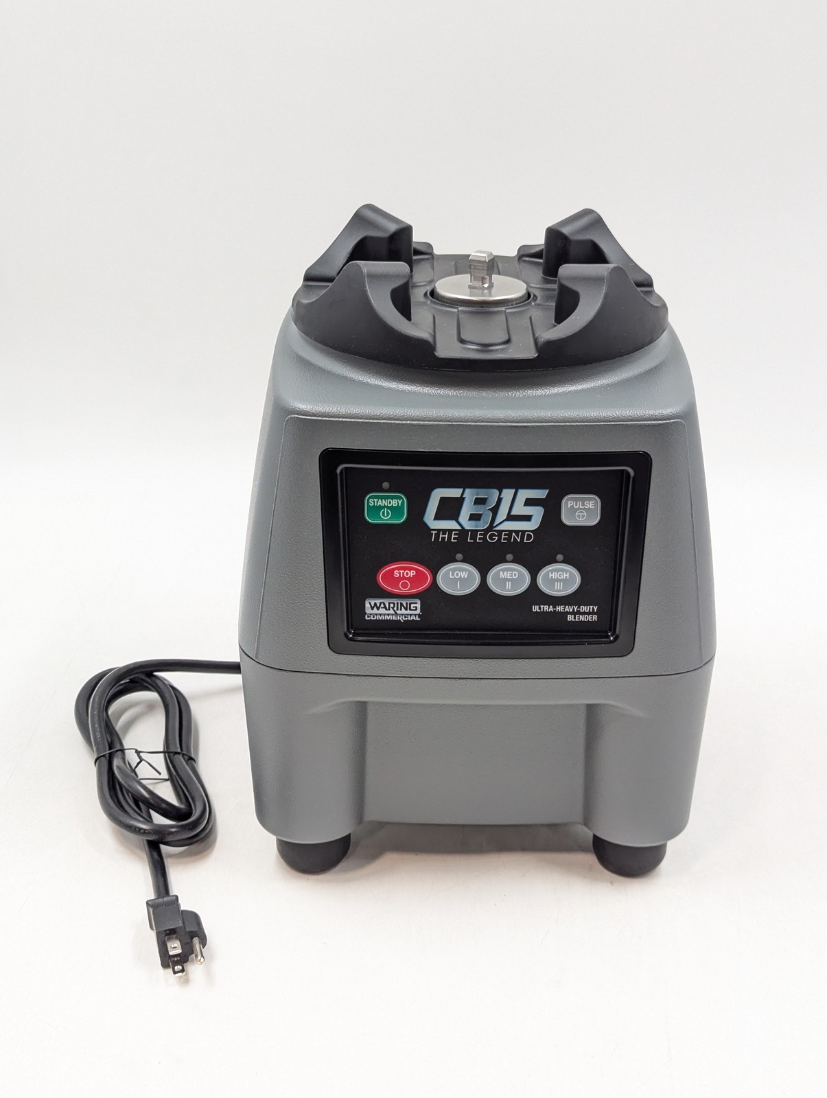 Waring CB15 Heavy Duty One Gallon 3.75HP 3-Speed Commercial Blender