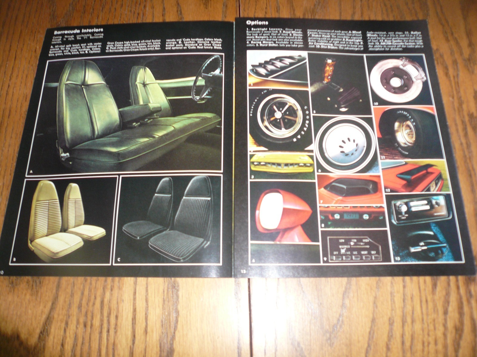 1971 Plymouth Barracuda Sales Brochure - Vintage Original