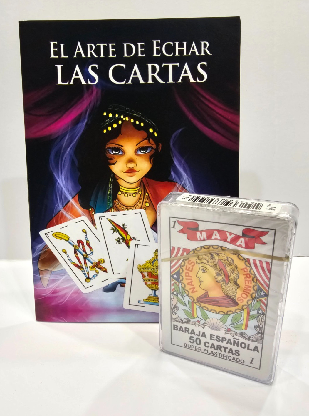 LIBRO DE BARAJA ESPAÑOLA CON CARTAS ESPAÑOLAS