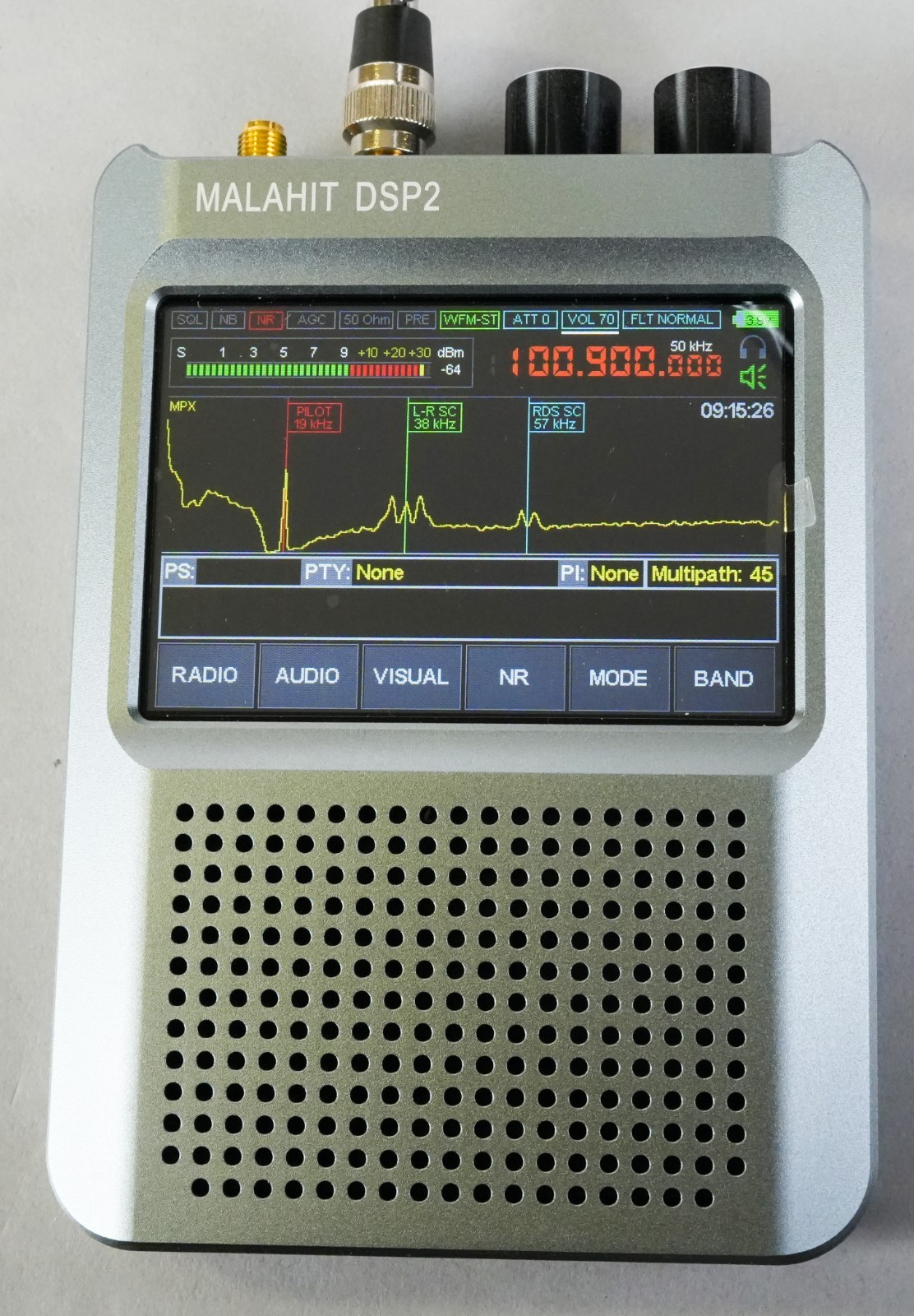 Malahit-DSP2 SDR Malachite Receiver Radio - Lightly Used - w/ Case & Accessories