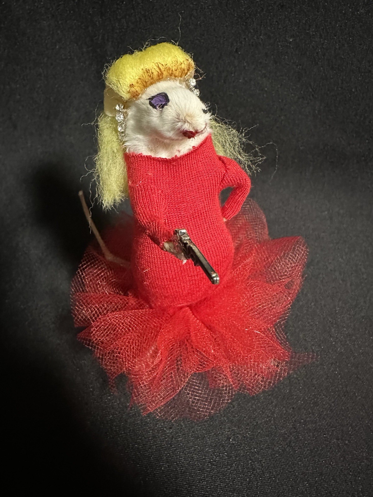 Taxidermy Mouse Divine Pink Flamingos Mouse Oddities Curiosities Taxidermy Art