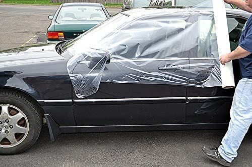 Multi-Use Collision Crash Wrap 36in x 100ft, Clear Collision Wrap