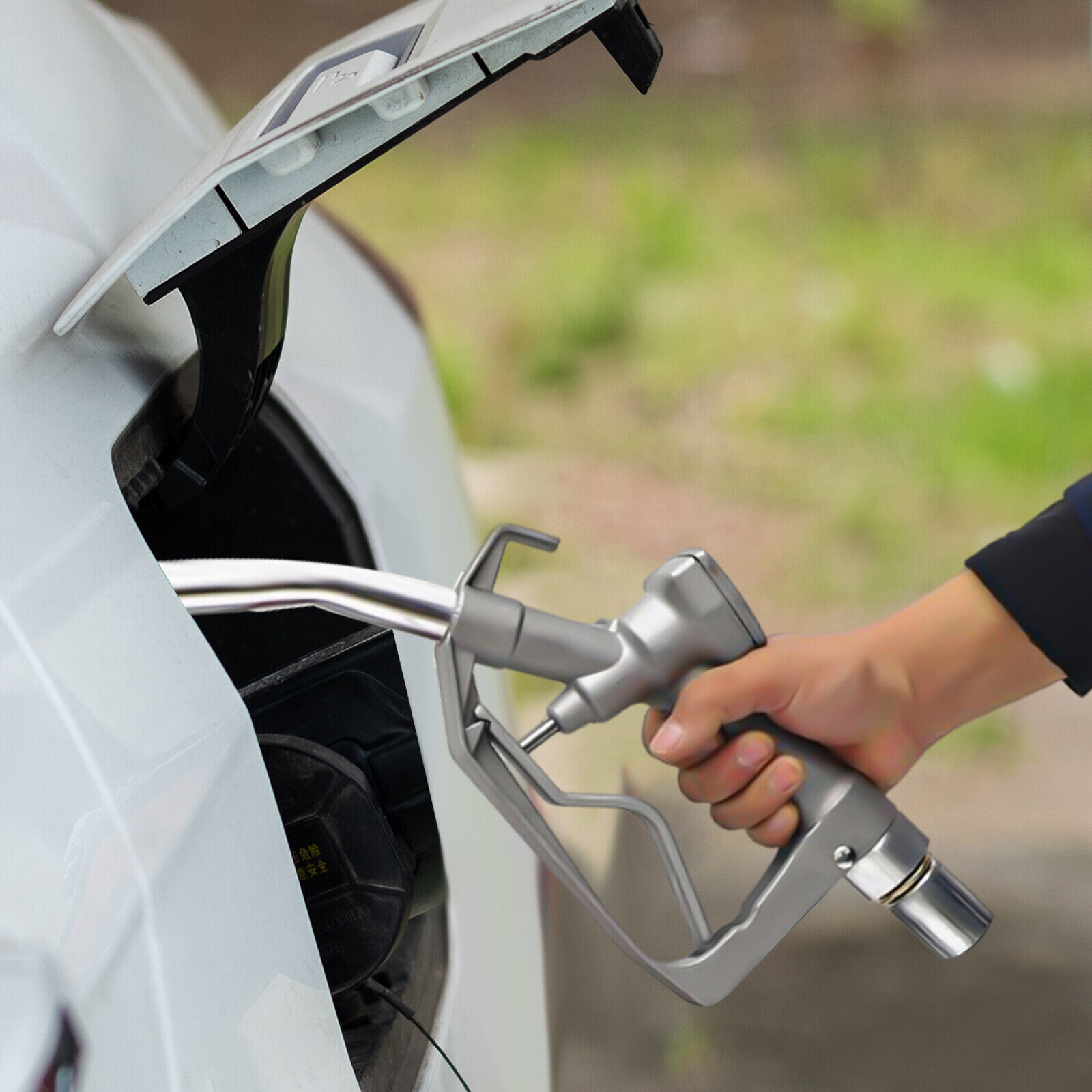 Self Prime Oil Transfer Pump 110v 16GPM Fuel Diesel Kerosene w/Hose & Nozzle