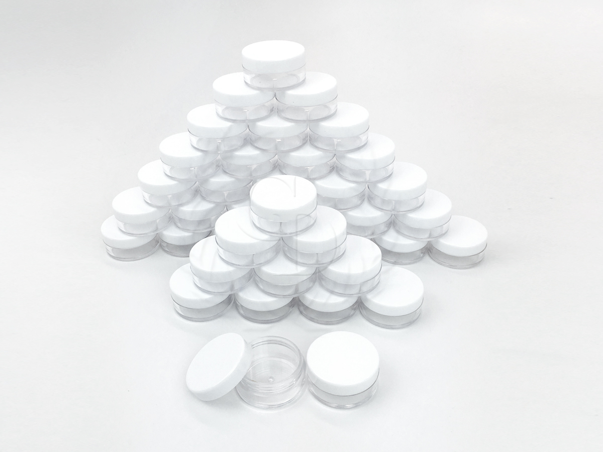 40pcs 10 Gram/10ML High Quality Makeup Cream Cosmetic Sample Jar Containers