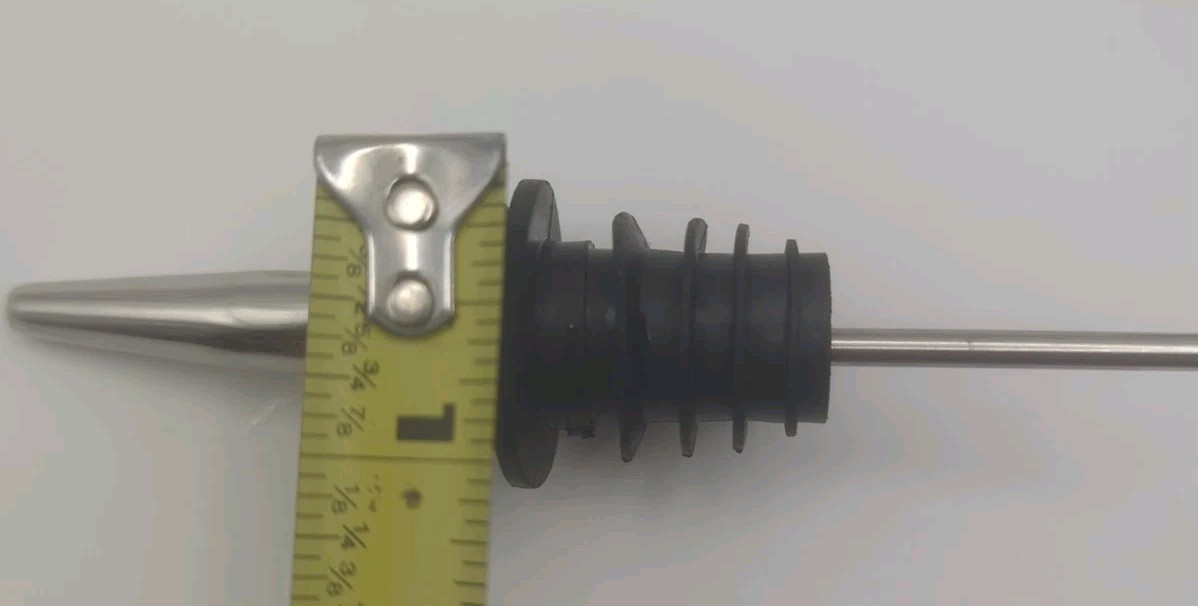 6pcs-Pourer-Speed Spout-Liquor-Oil Pourer-Stainless Steel