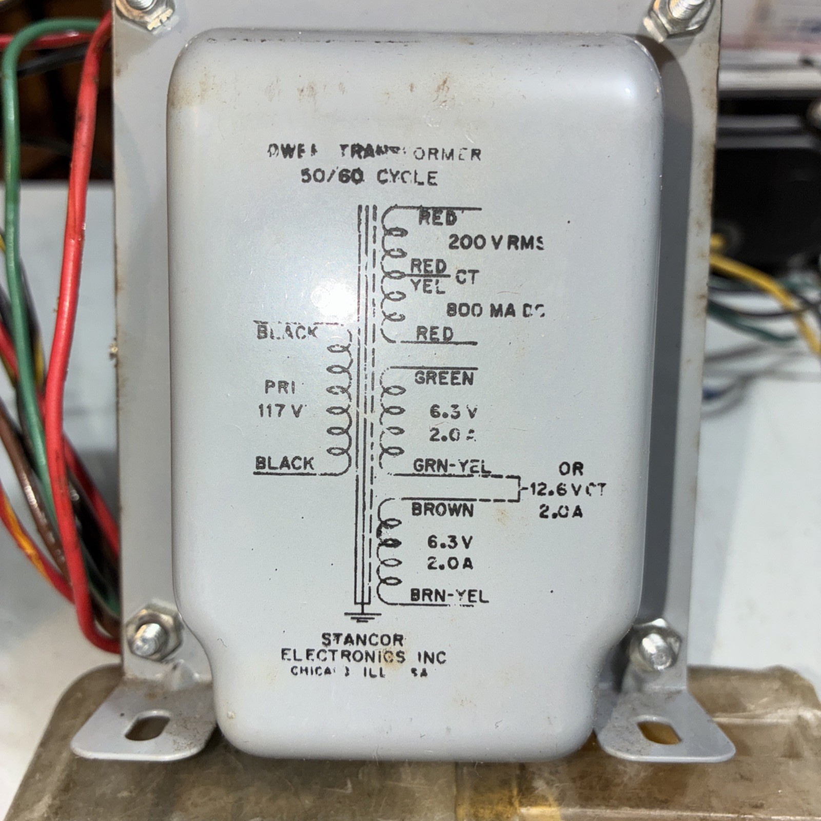 NOS Stancor RP-800 Power Transformer