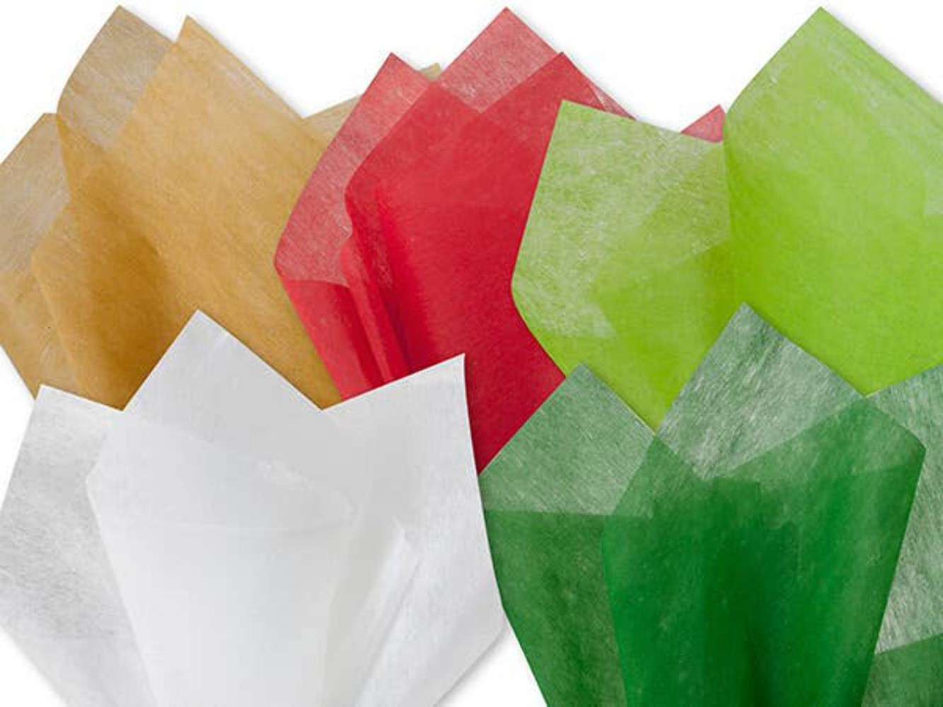 48 Piece Black Non-Woven Gift and Floral Tissue 20x26