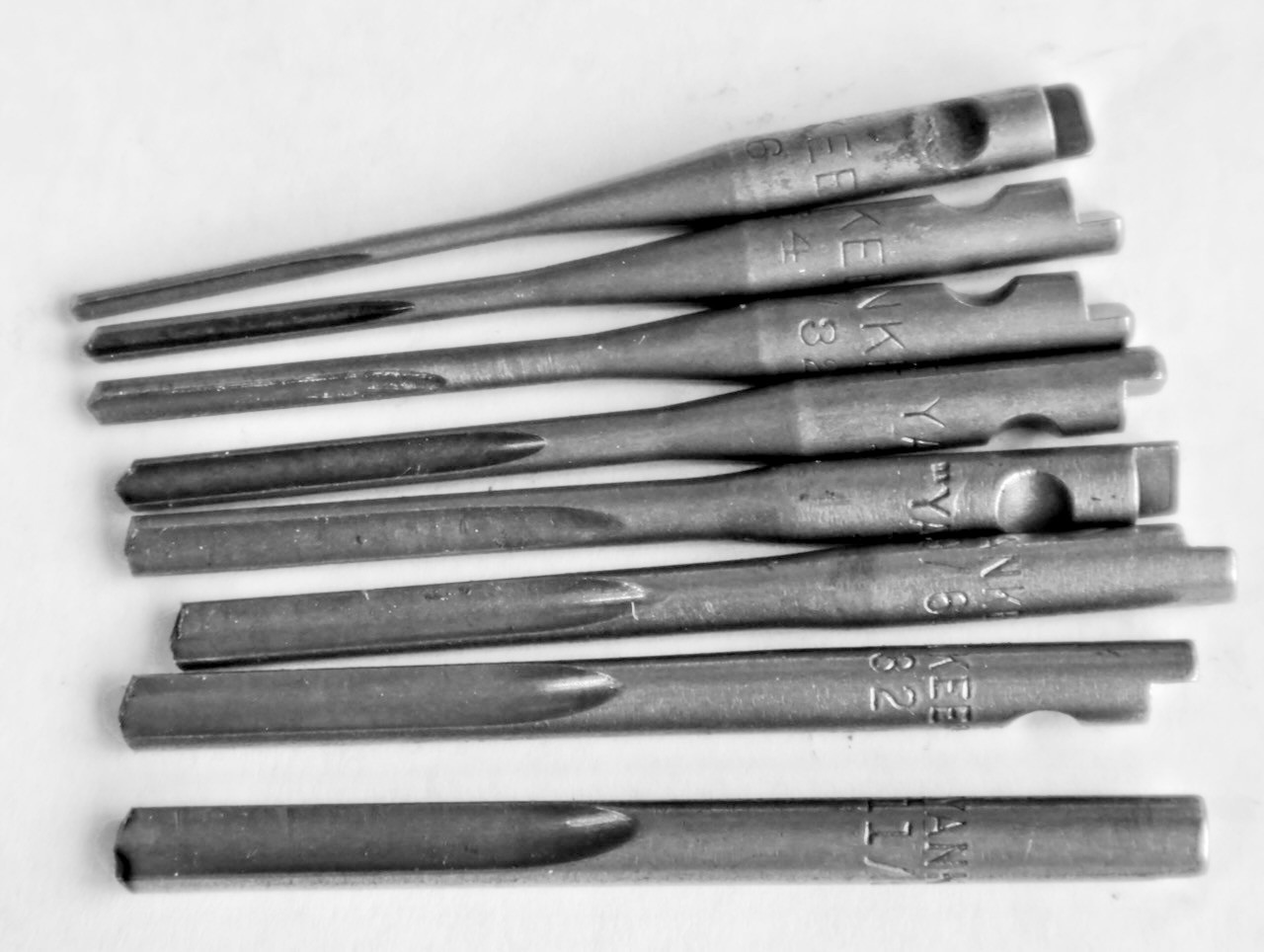 North Bros "YANKEE" No. 41 Push Drill + 8 Bits + Box + Insert / NOS / MT Tools