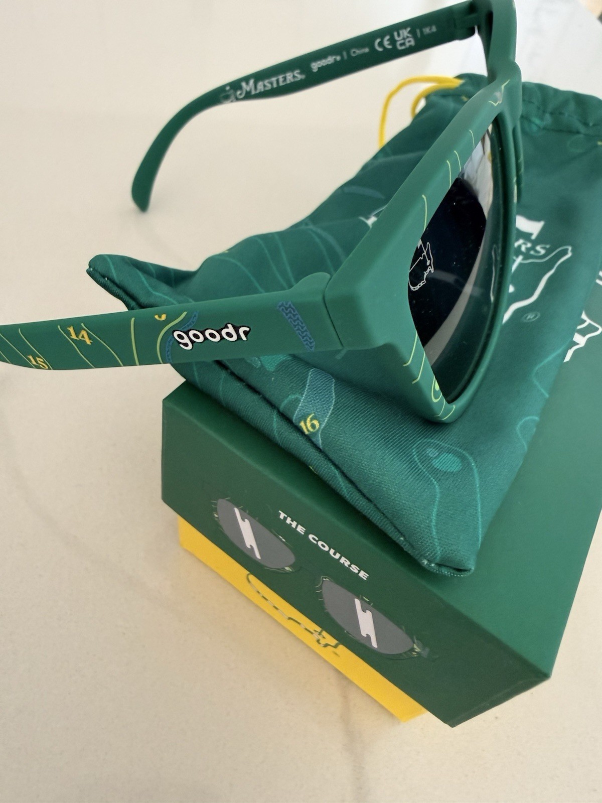 New 2025 Masters Tournament Goodr The Course Golf Sunglasses Augusta National