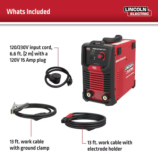 Lincoln Electric 120 -Volt / 225 -Amp Stick Welder - SALE