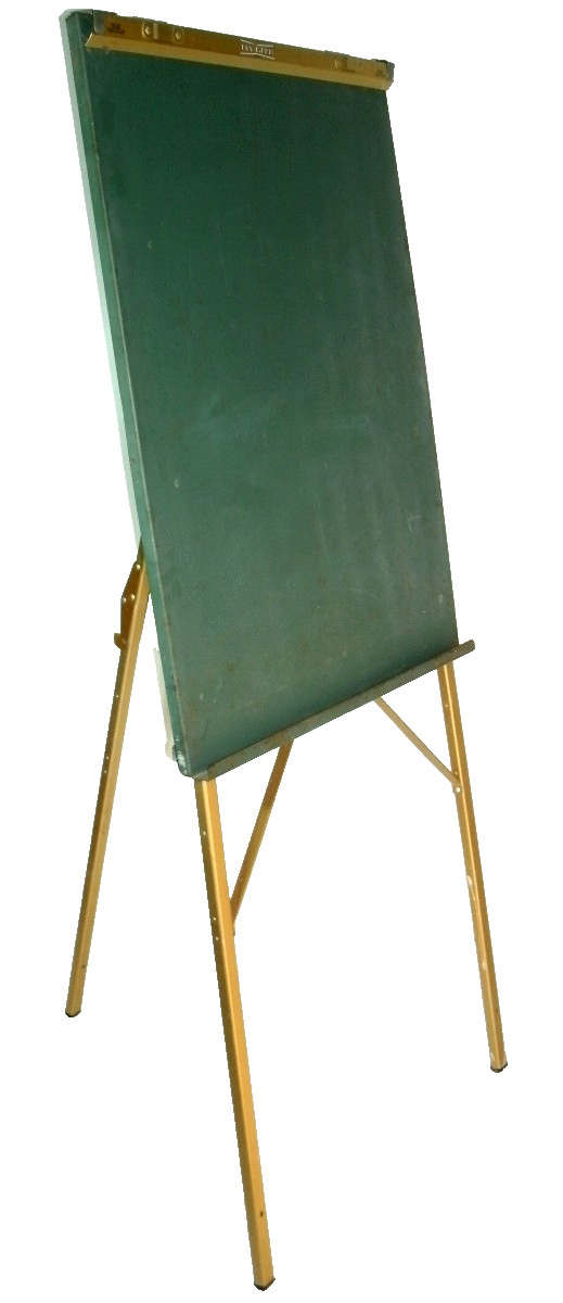 Vintage Easel Metal Display Floor Stand Da-Lite