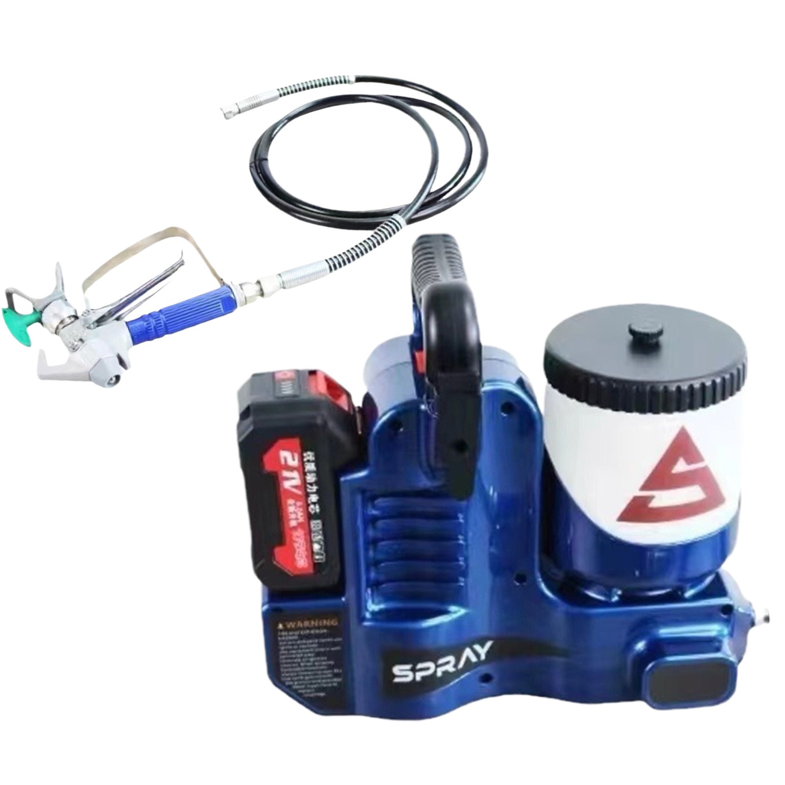 For Makita Airless Paint Sprayer for Wall Paints Varnishes 18-21V With Battery