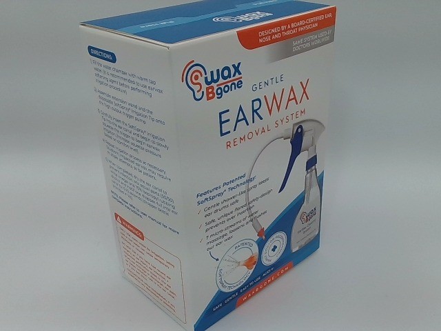 WaxBgone Ear Wax Removal Kit With Gentle SoftSpray Technology