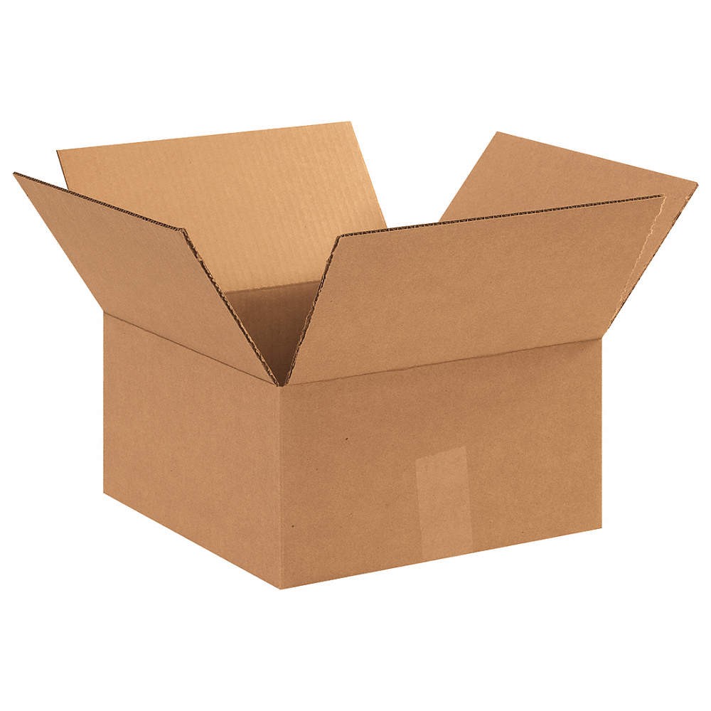 GRAINGER APPROVED 11R332 PK 25 Shipping Box,12x12x6 in 11R332