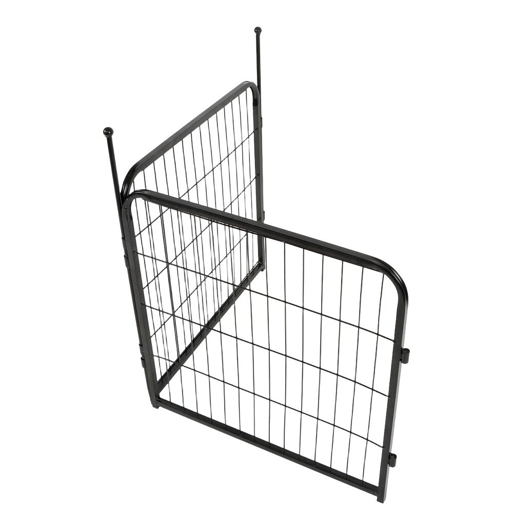 Dog Playpen 24 Inch 16 Panels Heavy Duty Metal Pet Exercise Pen Indoor Outdoor