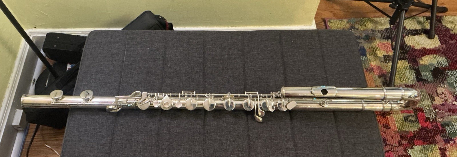Bass Flute with case