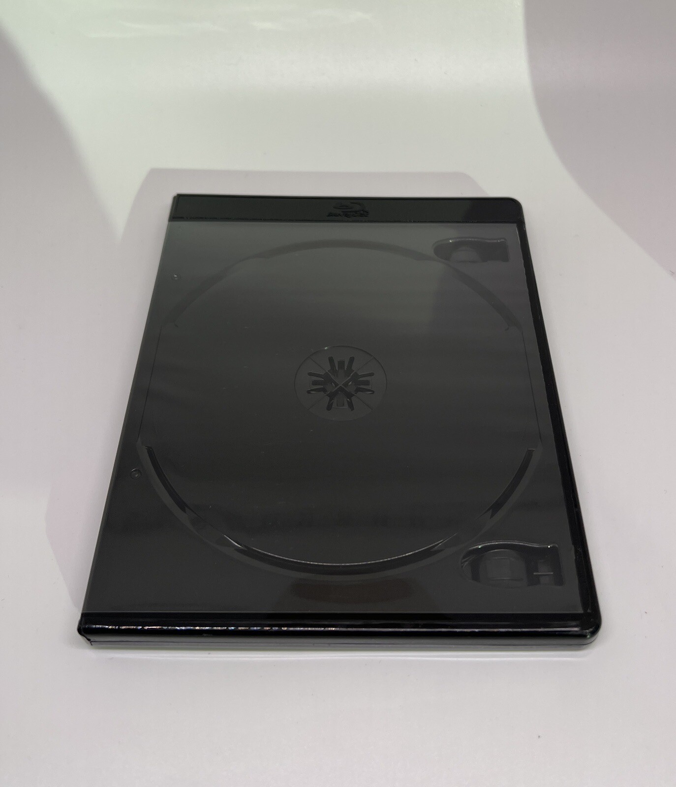 2 PCS NEW 12mm Double Blu-Ray DVD Case, Embossed Blu-Ray Logo, Black,YH28-12MM