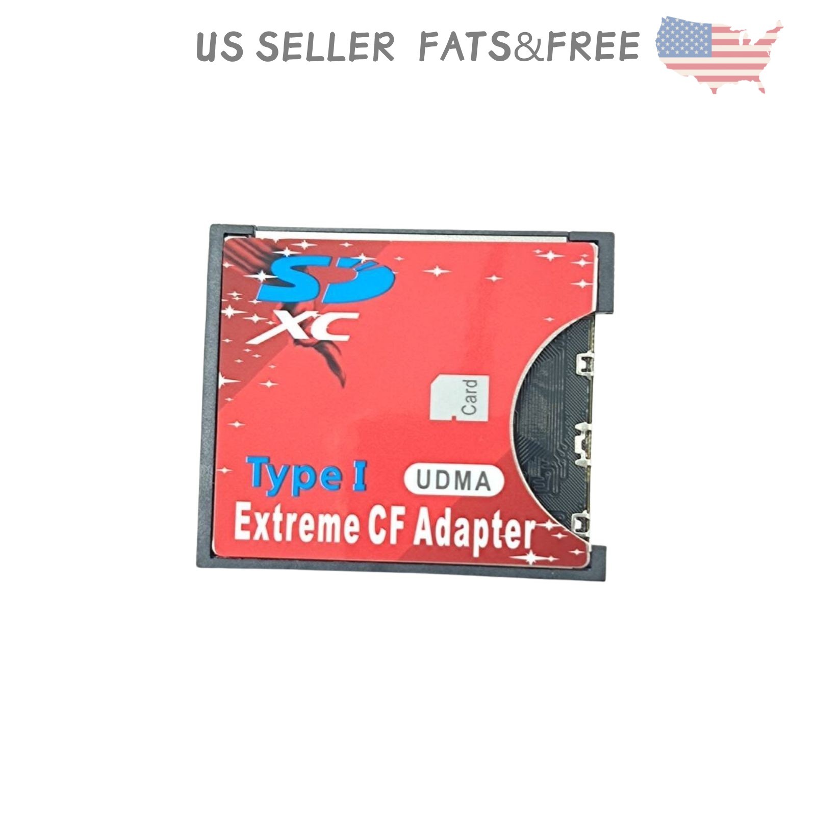New Extreme CF Compact Flash Memory Card Reader Adapter Type I