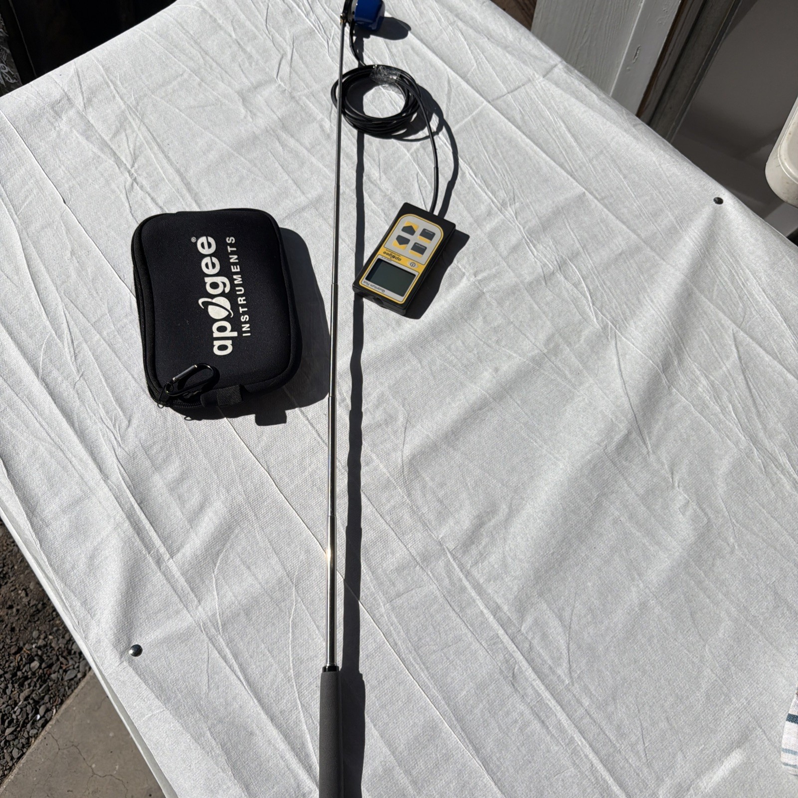 Apogee MQ-610 Quantum Flux PAR Meter Light Sensor w/ Case