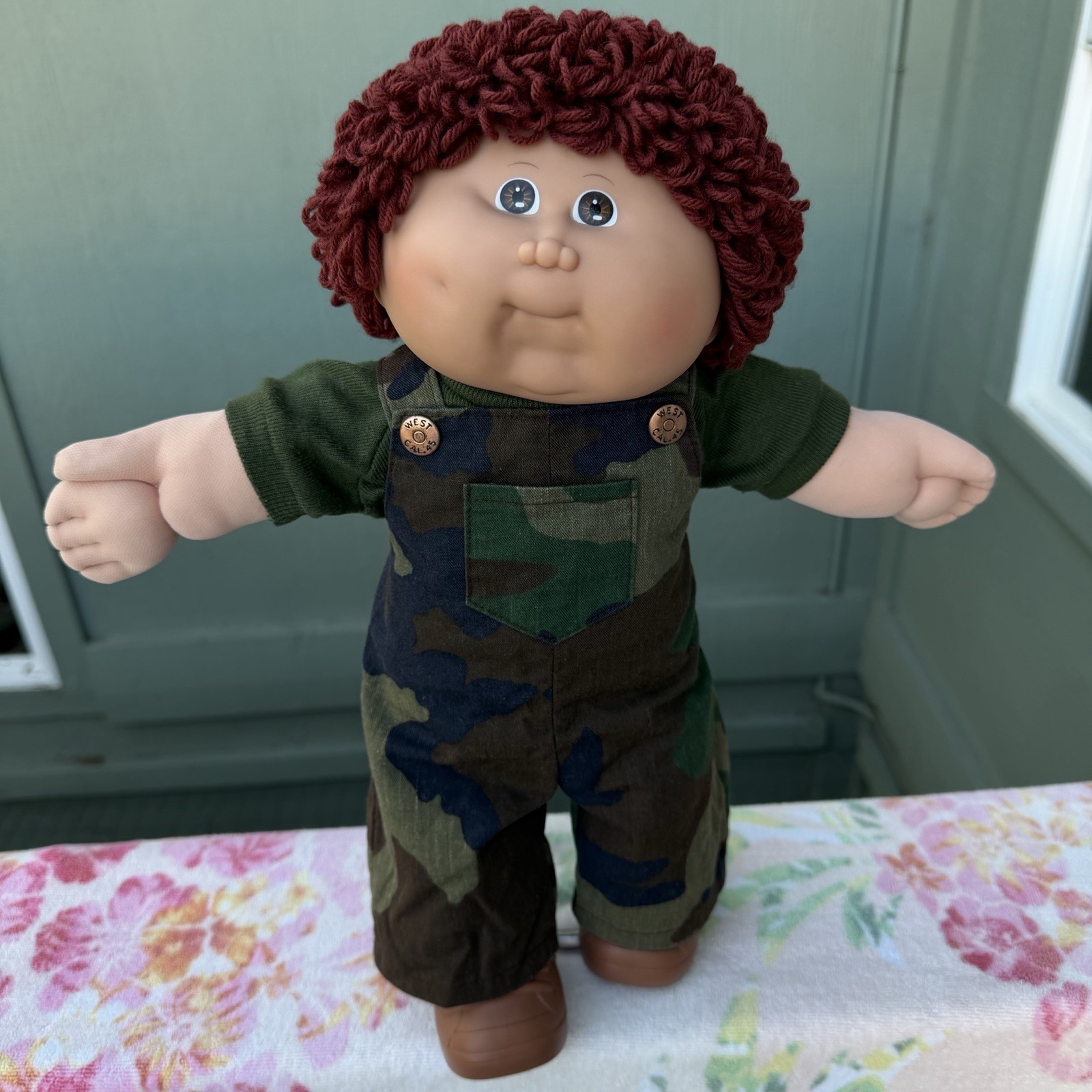 1986 Cabbage Patch Kids HM14 KT Factory Auburn Hair Brown Eyes Gorgeous Boy!🤎