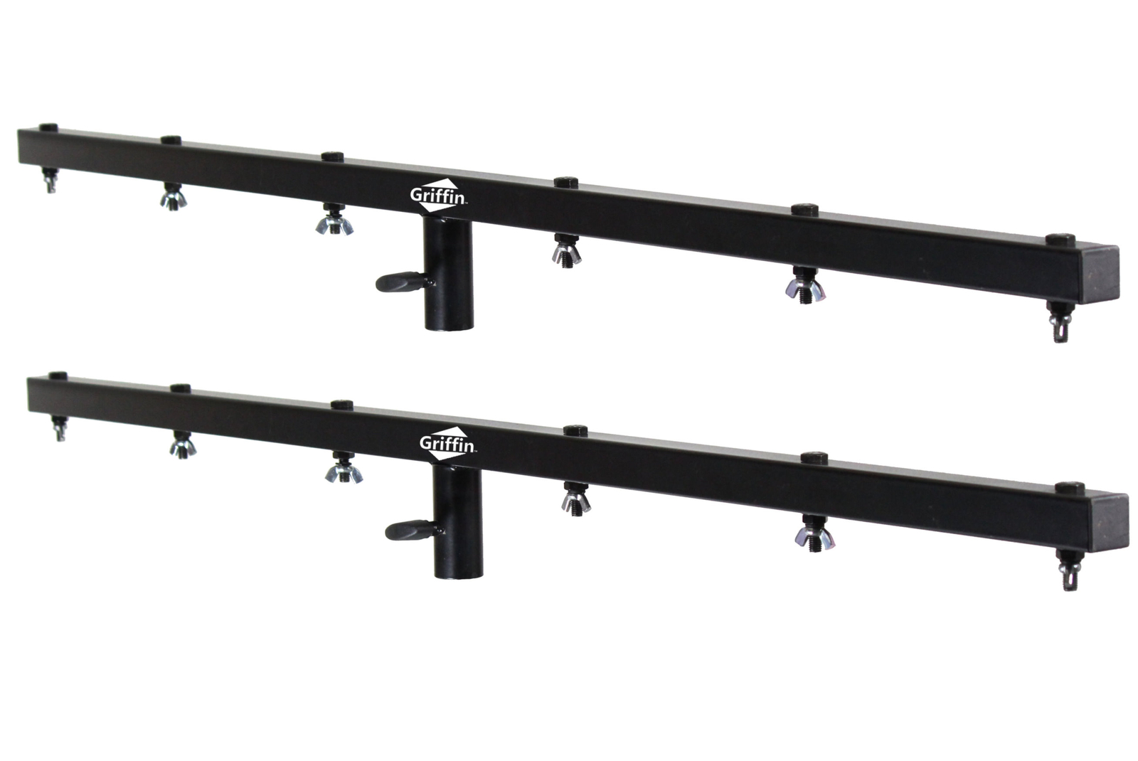 T-Bar Support Cross Bar Mount for DJ Lighting Tripod Stands - 2 Pack by GRIFFIN