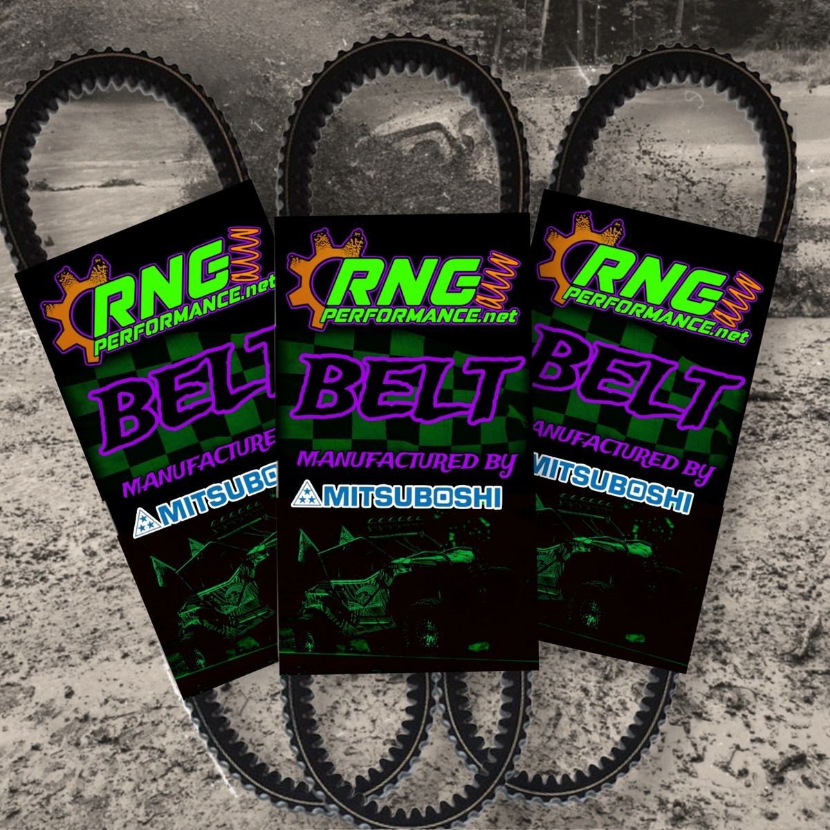 RNG Performance Drive Belt For CF MOTO U10 Pro/ U10 Pro Highland Mitsuboshi