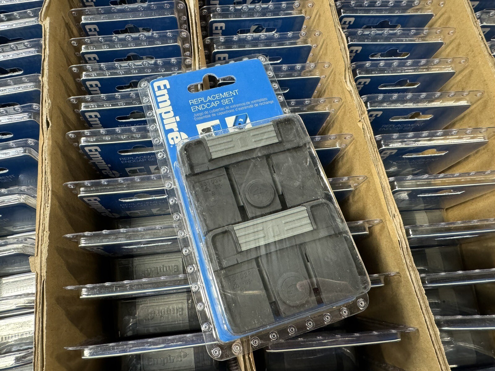 NEW LOT Empire ENDCP-2PK Level Box Level Endcap Replacement Set Case of 100 NIB