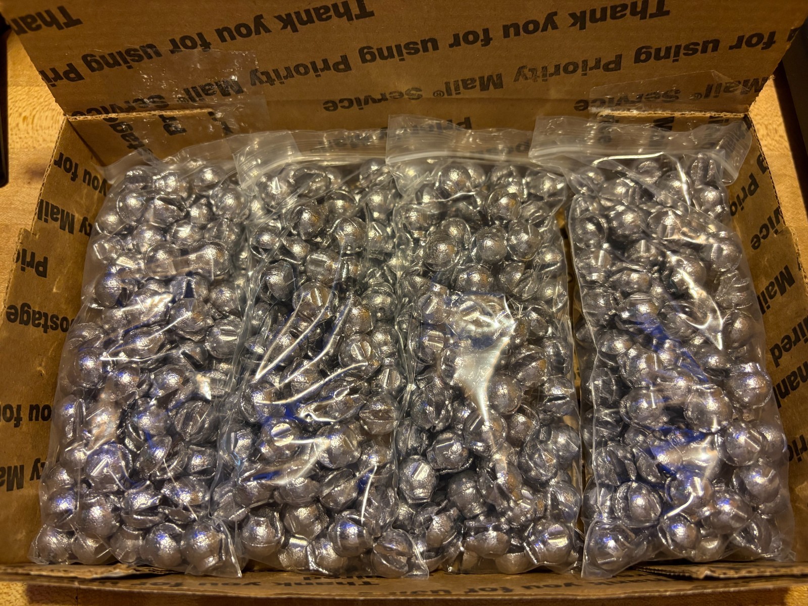 3/8 oz Removable Split Shot Sinkers Choose Qnty 100/200/300/400/500