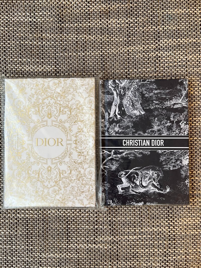 Christian Dior Notebook a set of 2 NEW Authentic Journal novelty