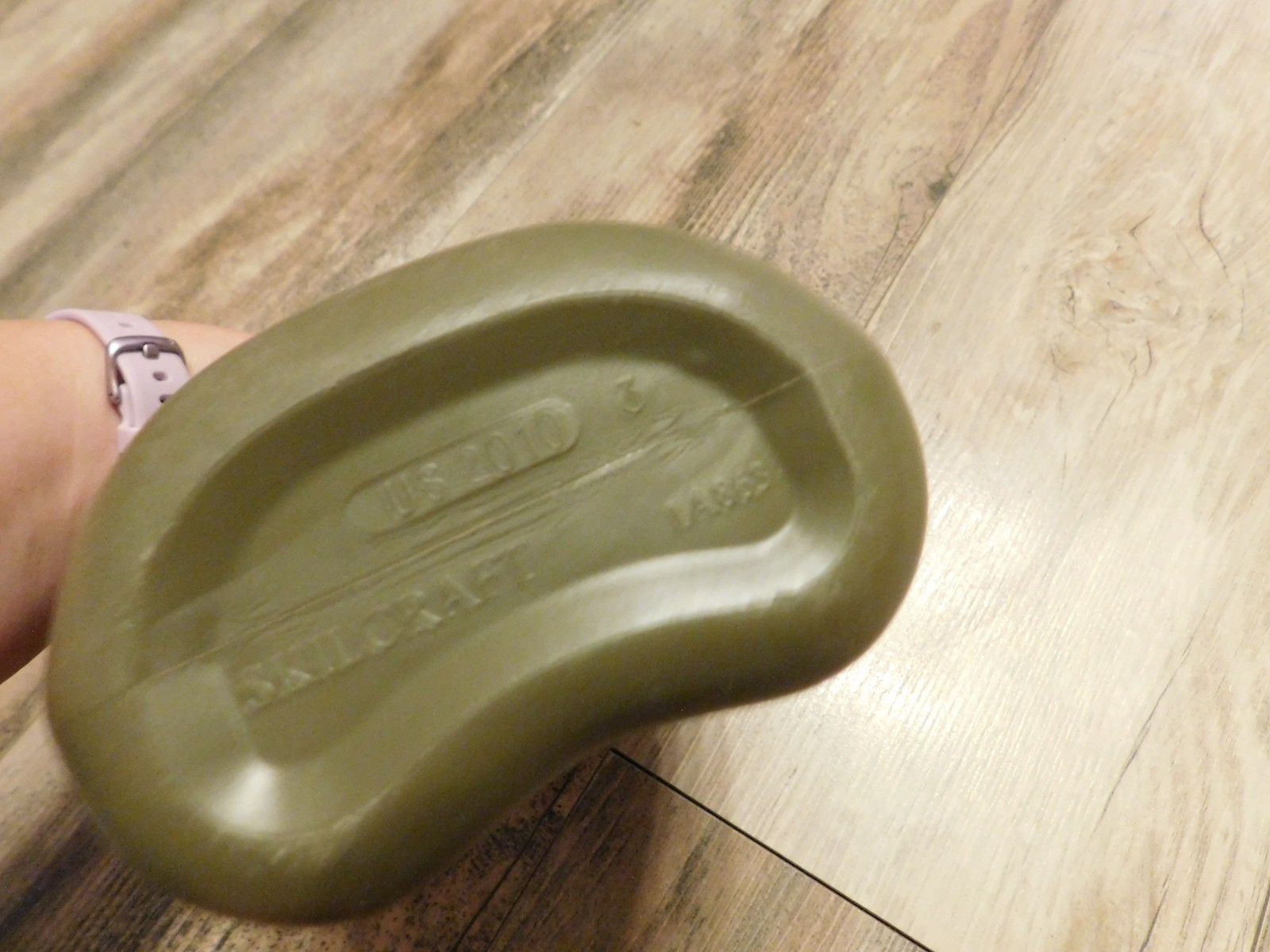 US MILITARY 1 QUART OD GREEN PLASTIC CANTEEN " US 2016 SKILCRAFT"