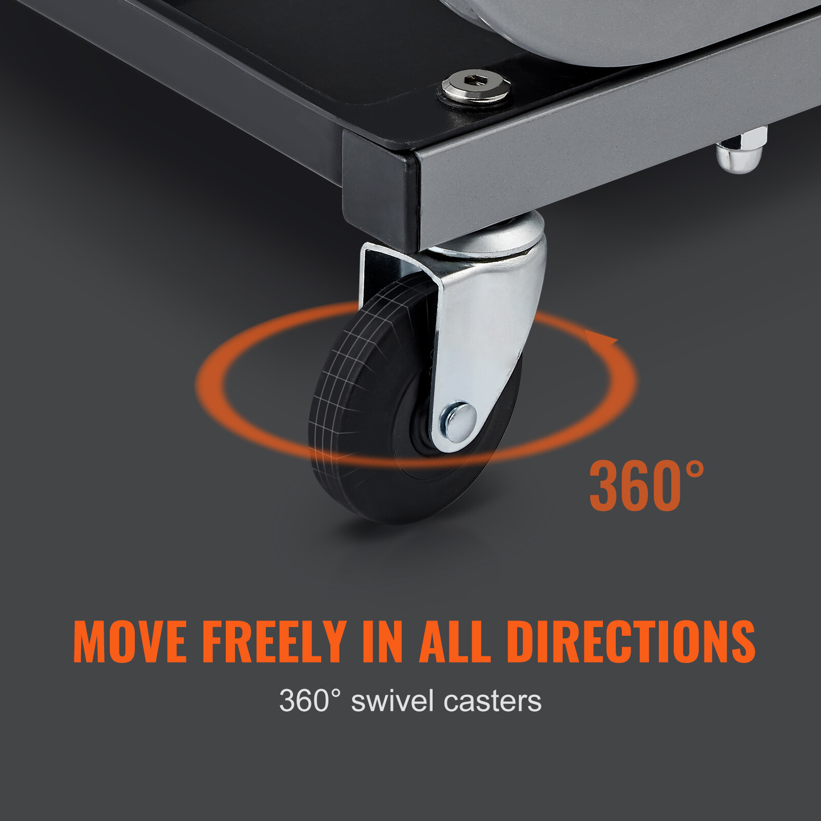 VEVOR Mechanics Garage shop Stool 250lbs Mechanic Creeper Seat w/ Car Tool Tray