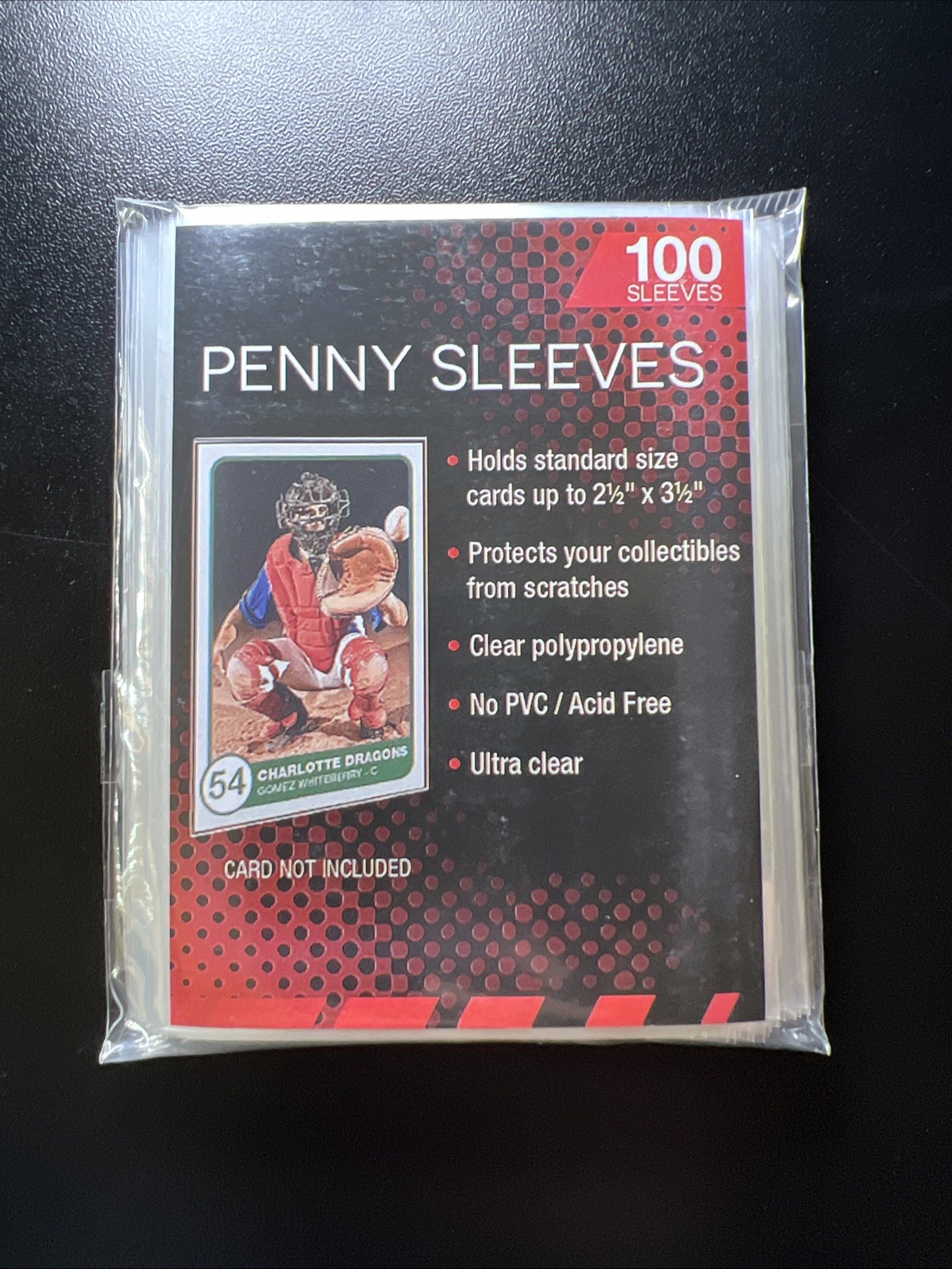 1 Pack 100 Ultra Pro Card Penny Sleeves Unopened With Tracking!