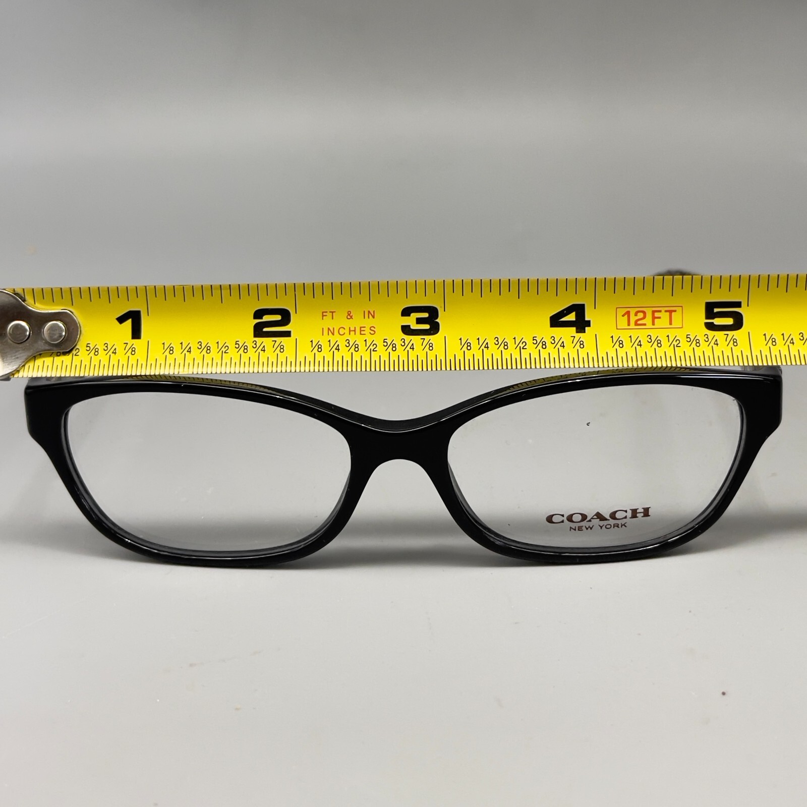 Coach HC 6061 / 5261 Emma Black Eyeglasses 52-15-135mm 100% Original !NO CASE!