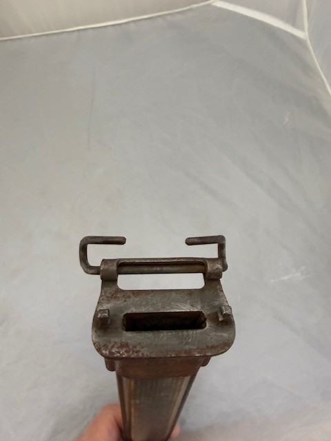 WW2 Original AFH U.S. Flaming Bomb 1943 M1 GARAND 10” BAYONET and SCABBARD