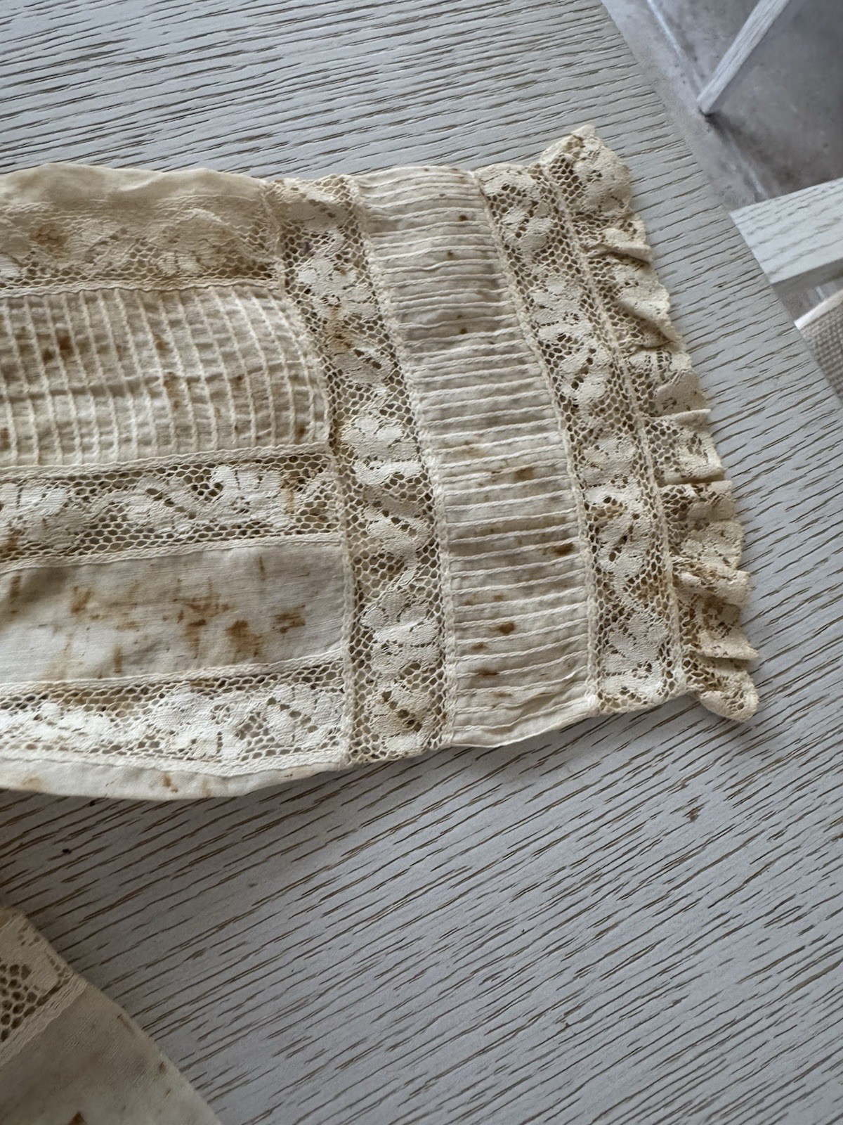 Pre Civil War 2 Childs Baby Dress Early Settler Packers Falls New Hampshire 1817