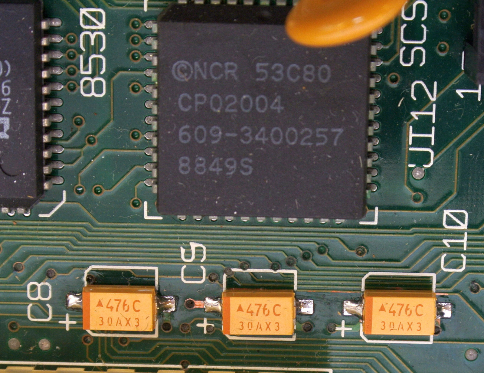 REPAIR SERVICE Apple Macintosh SE/30 Logic Board Capacitor Replacement Recap