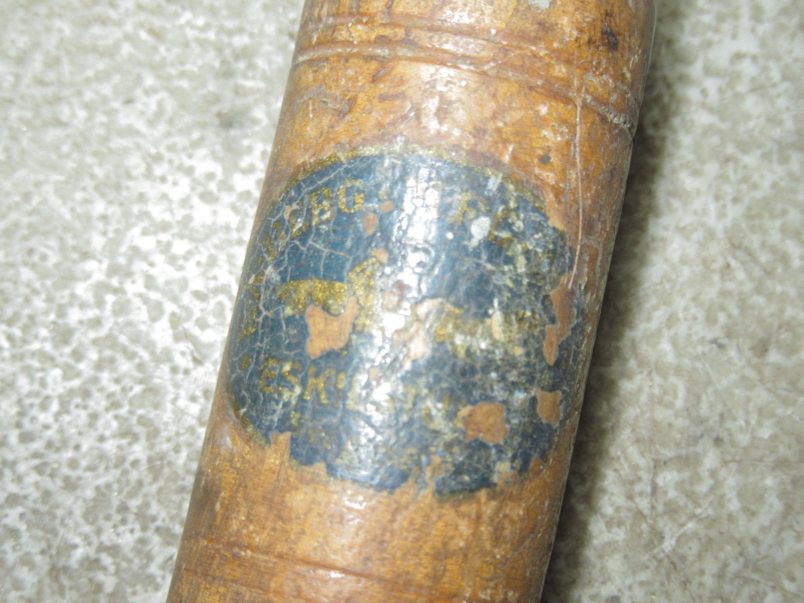 vintage E A Berg Eskilstuna 1/8'' chisel HTF size good user tool to restore