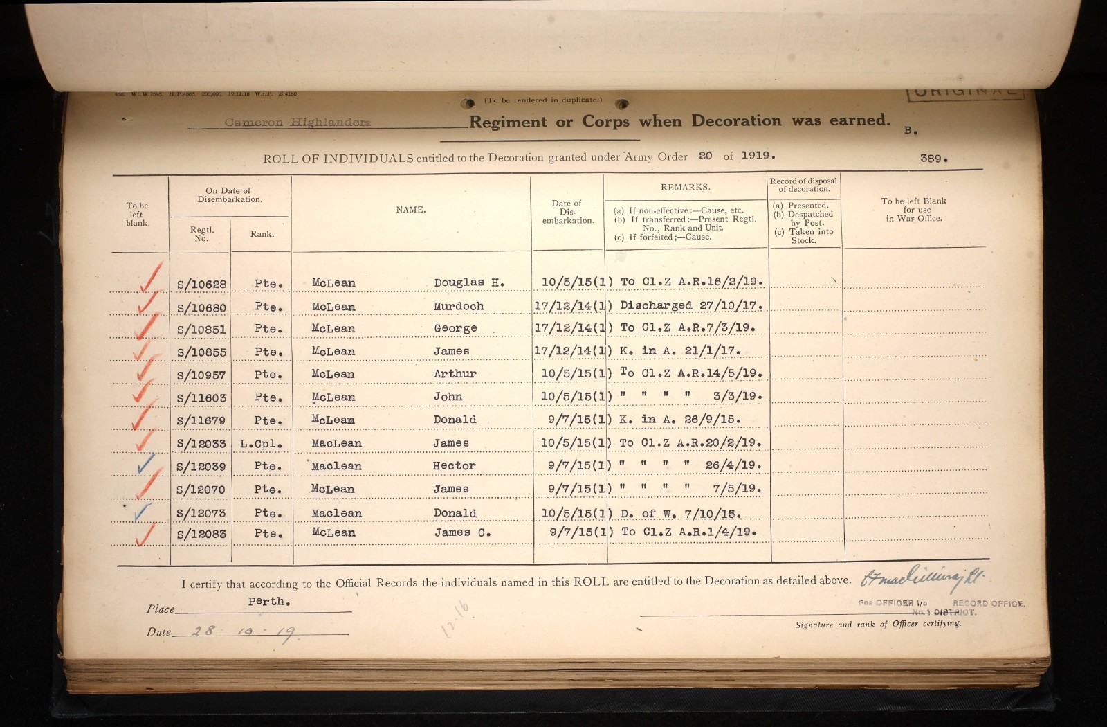 Cameron Highlanders PIPER WW1 Medal Trio 1914 Christmas Tin from Girvan, Ayr