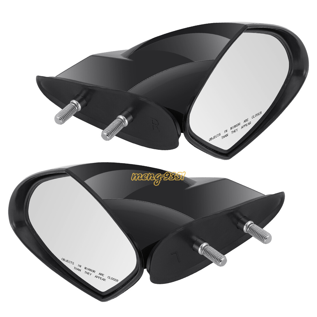 2 Rear View Mirror for Yamaha 2005-2009 WaveRunner VX1100 Deluxe Cruiser Sport