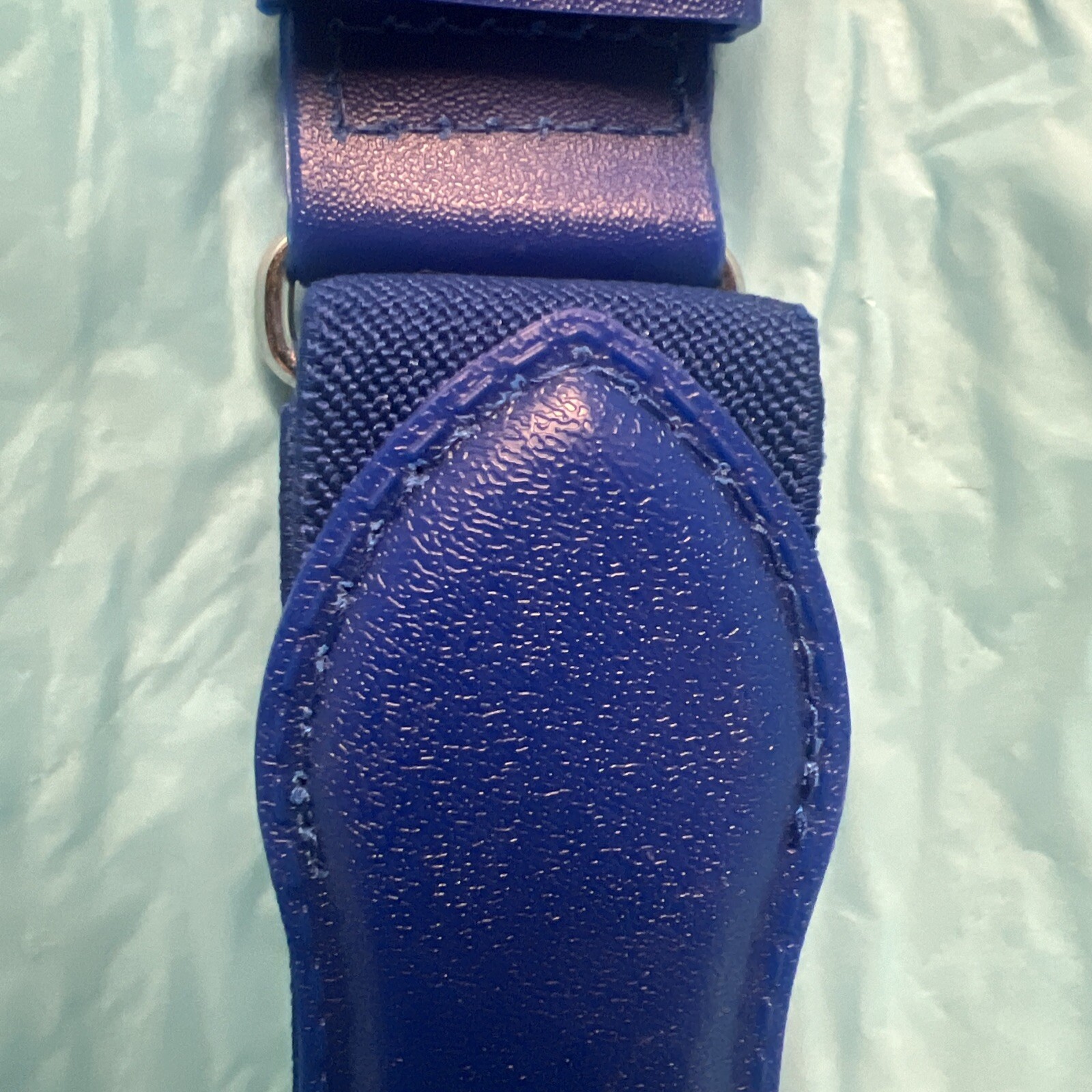 BLUE ~ Adidas Performance Adjustable Baseball Belt Youth Sz~ 18"-32"