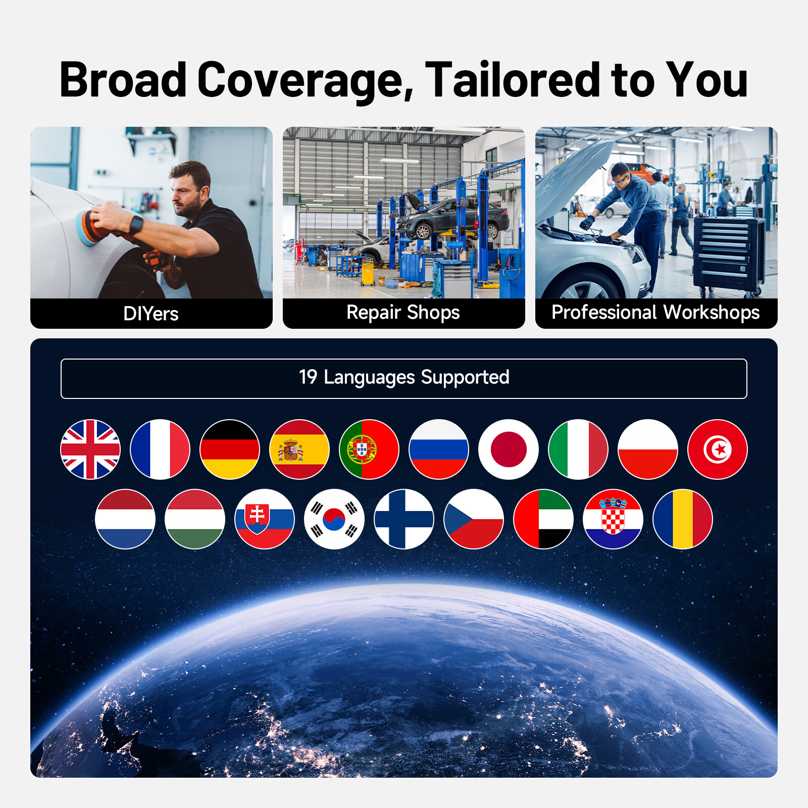 2025 AD800BT 2 Pro Bluetooth Automotive Car Diagnostic Tool Full System Scanner