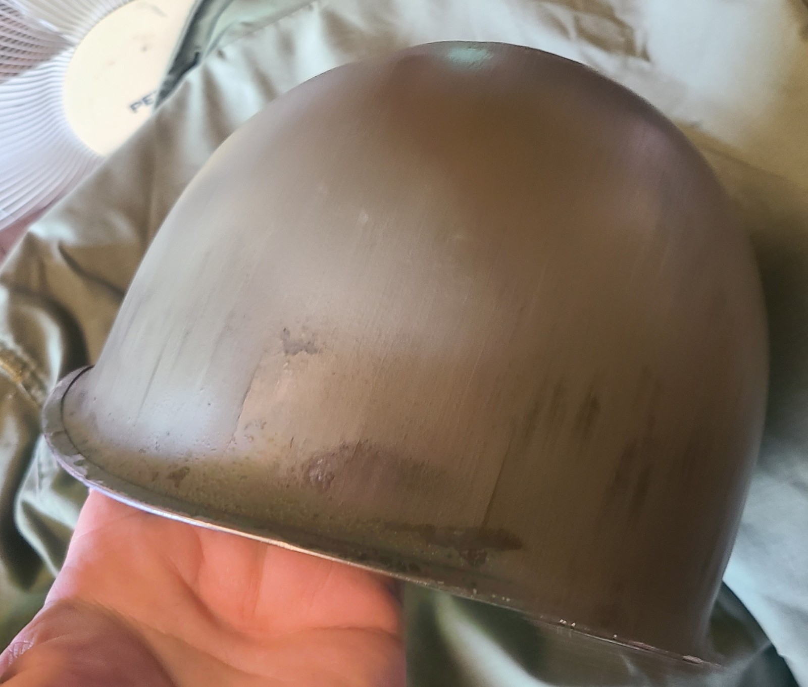 WW2 Fixed Bale Helmet - Original Relic - 220A Early War