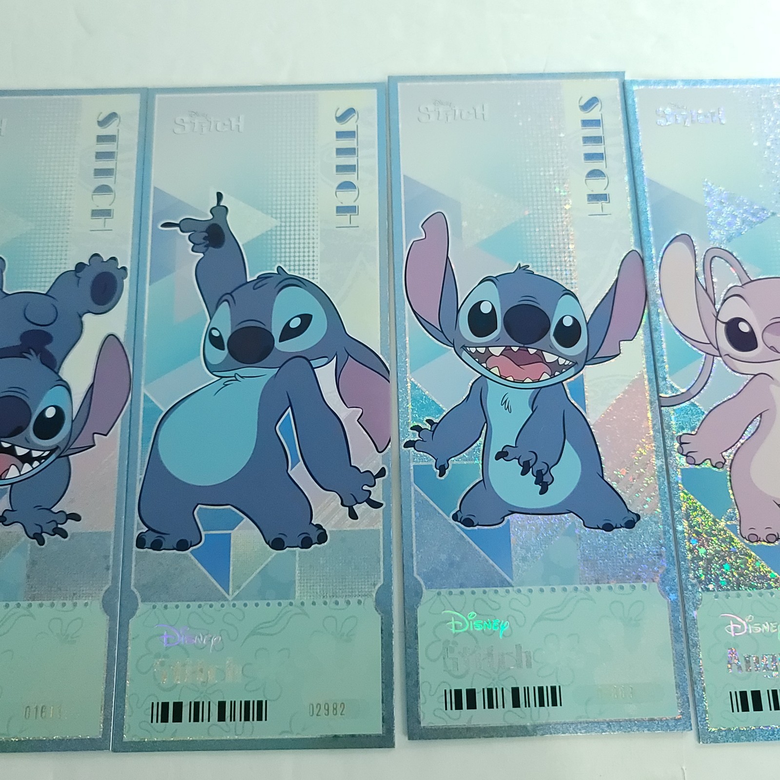 2024 Kakawow DISNEY Stitch Large Ticket Jumbo Trading Card Limited Lot Of 6