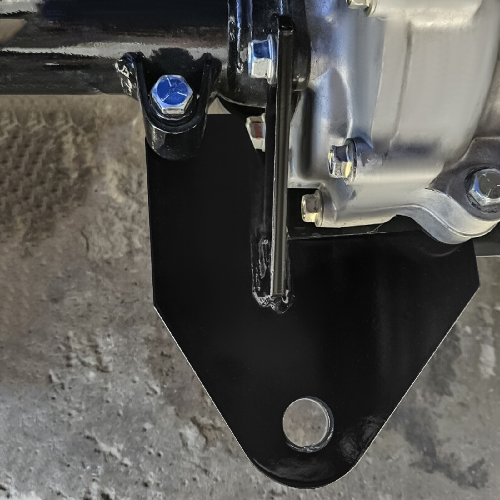 For Honda 250 Recon TRX ATV Ball Hitch 97-18 Powder Coated Finish With Hardware