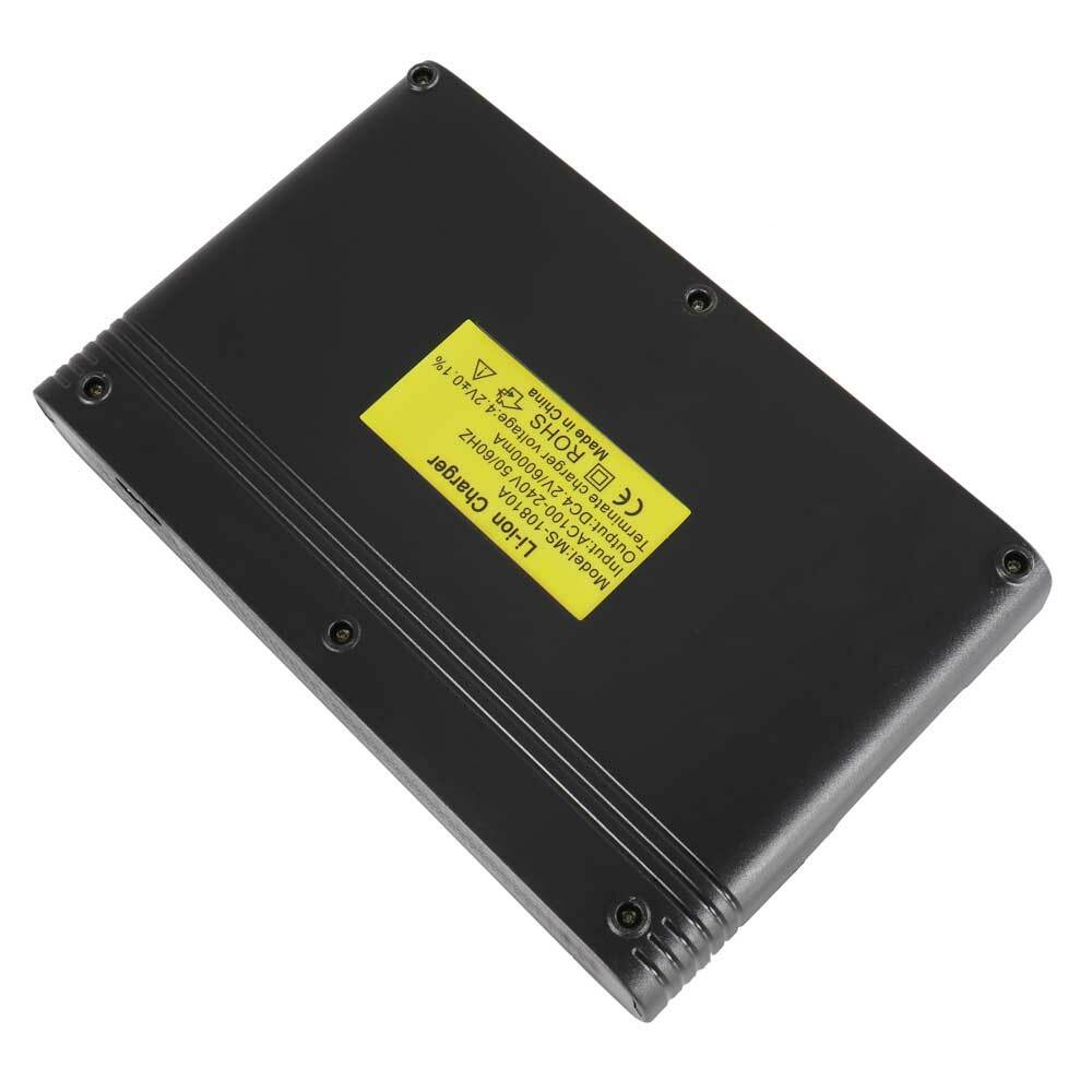 SkyWolfEye 10 Slot Battery Wire Charger 3.7V Li-Ion For 26650 18650 16340 14500