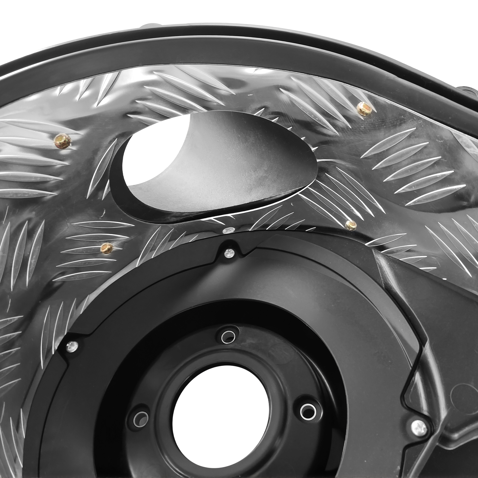 Outer & Inner CVT Variator Clutch Belt Cover For 2017-2022 Can Am Maverick X3