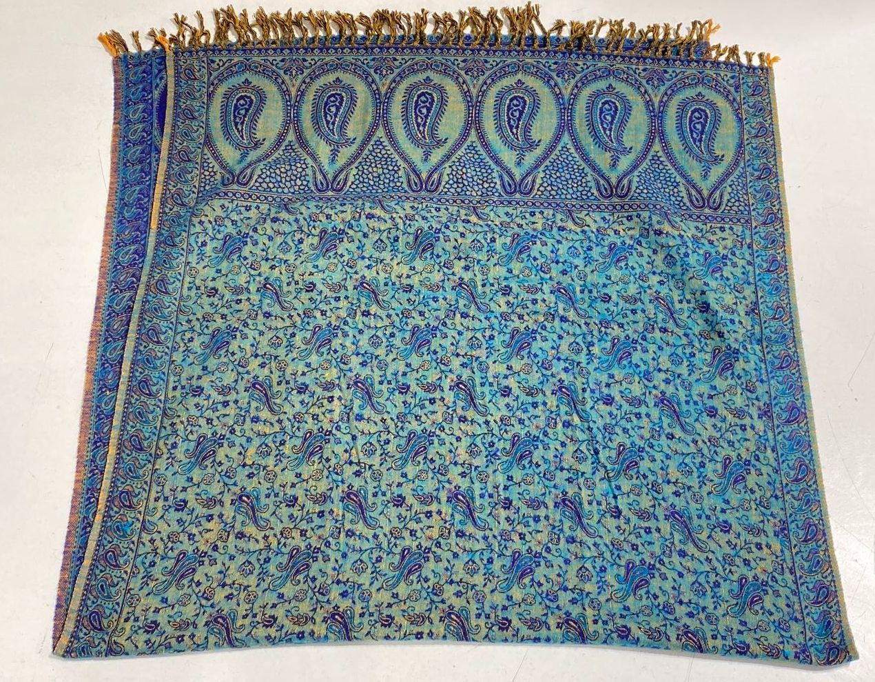 Tibet Handloom Yak Wool Shawl No.388