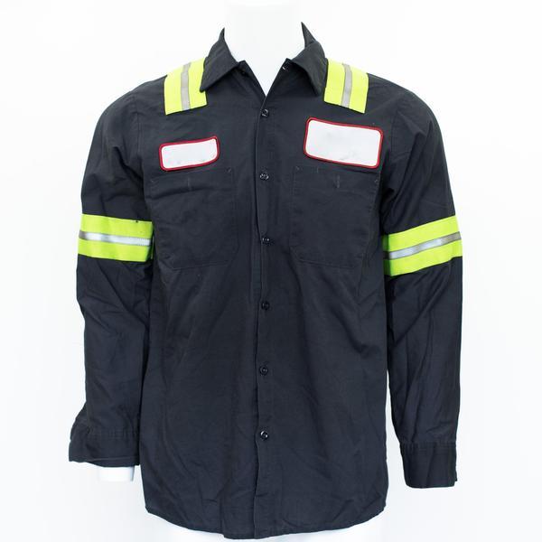 Used Hi-Visibility Reflective Hi-Vis Work Shirts Cintas, Redkap, Unifirst, G&K